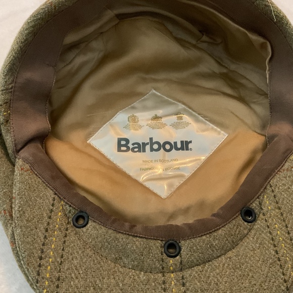 Barbour 100% Wool Newsboy Cap, Made in Scotland - Picture 4 of 5